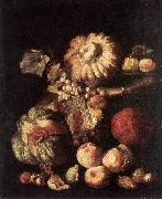 RUOPPOLO, Giovanni Battista Fruit Still-Life dg France oil painting artist